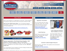 Tablet Screenshot of markklingamanfundraising.com